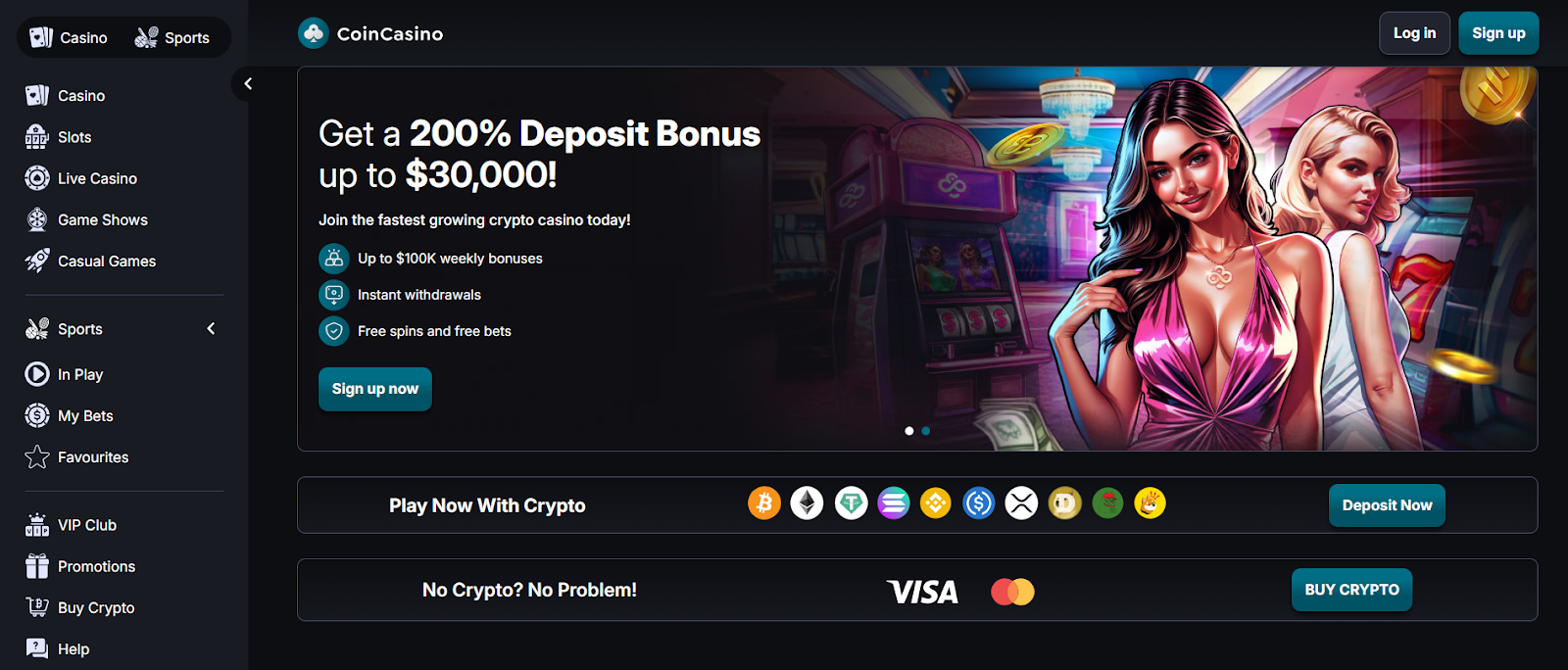 Crypto casino free bonus