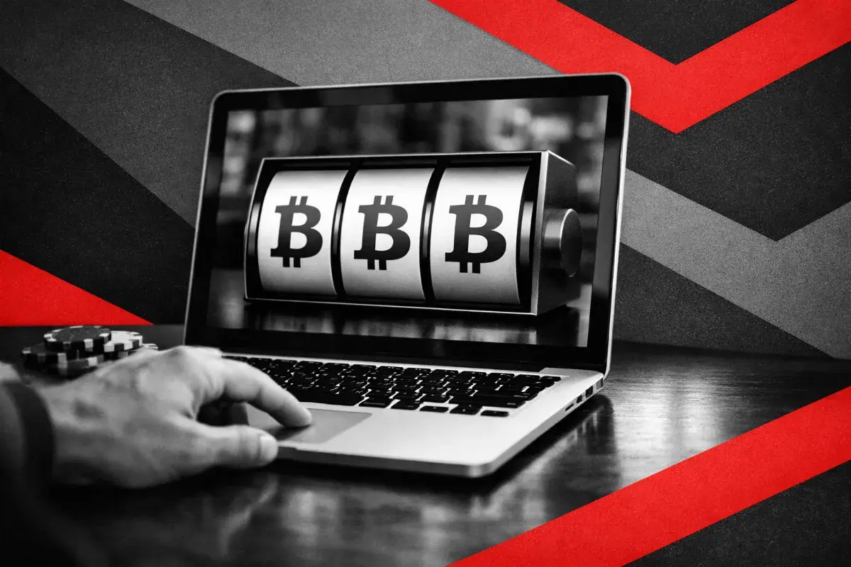 Player reviewing VIP program details on a crypto casino platform